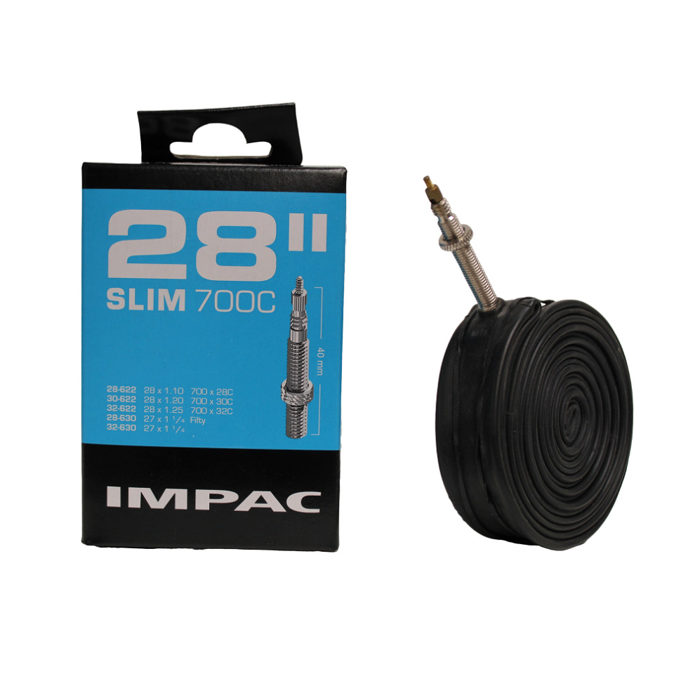 Impac SV28 Slim 700c X 28/1 1/8 PV Cycle Bike Inner Tube