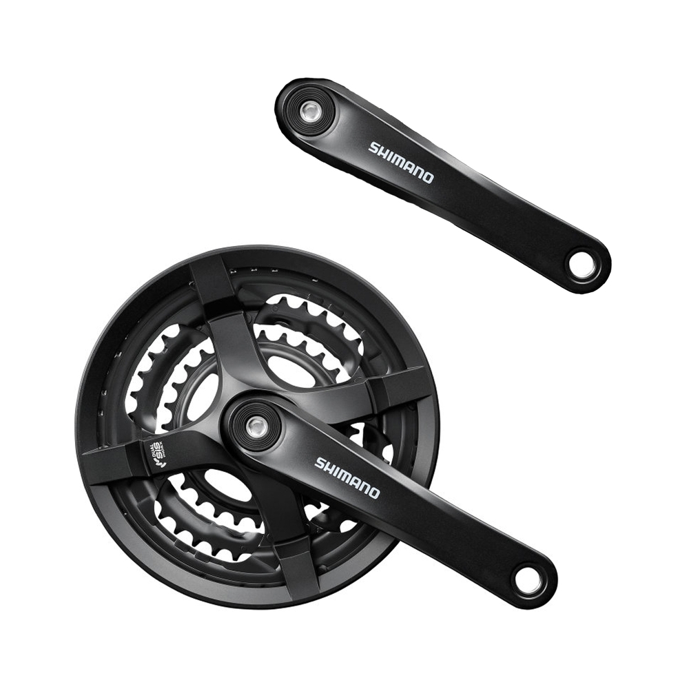 Pedalier 48-38-28t fc-ty501 170mm noir