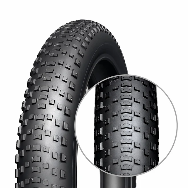 Pneu 20x4.0 noir/noir cross EWHEEL