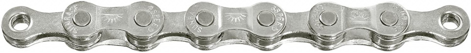 SunRace - Chaine E-BIKE 8V138MAILLONS SILVER