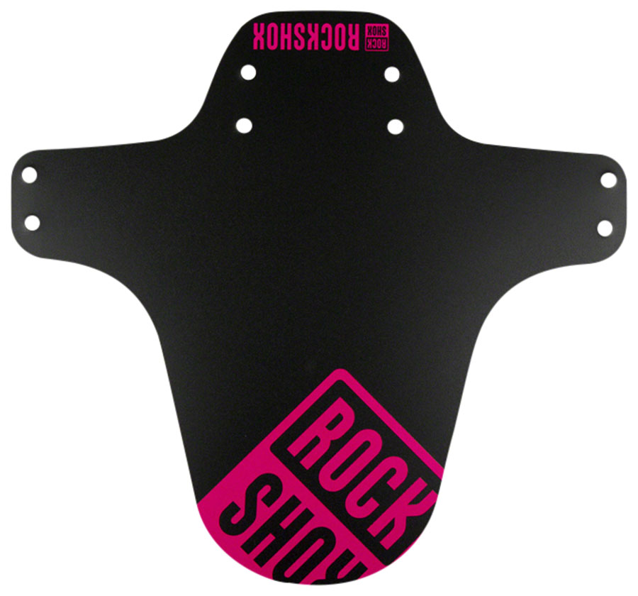 RockShox MTB Fork Fender Black and Magenta Print