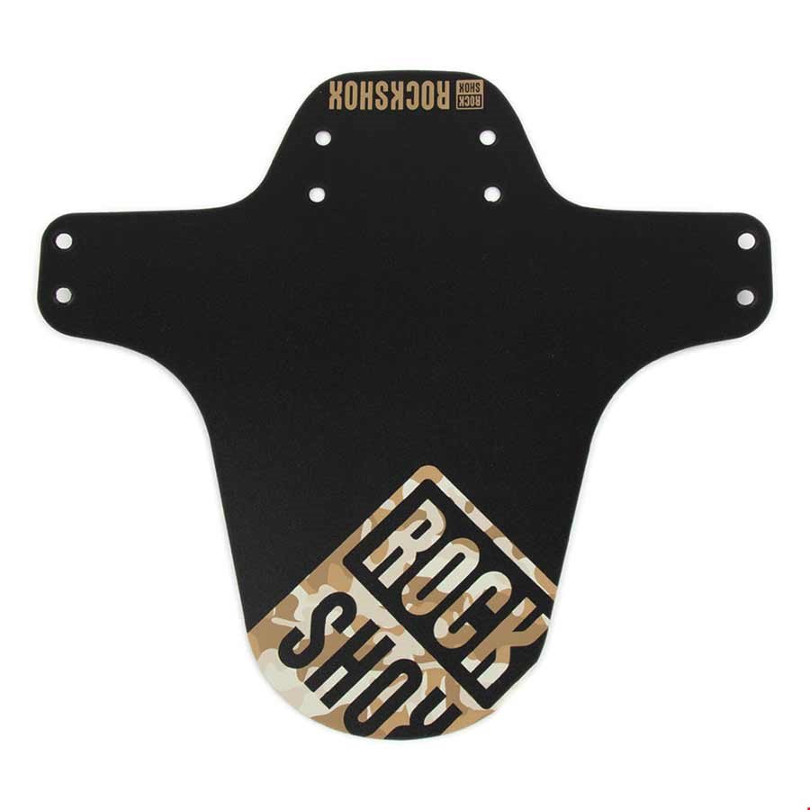 RockShox MTB Fender Black with Tan Camouflage Print