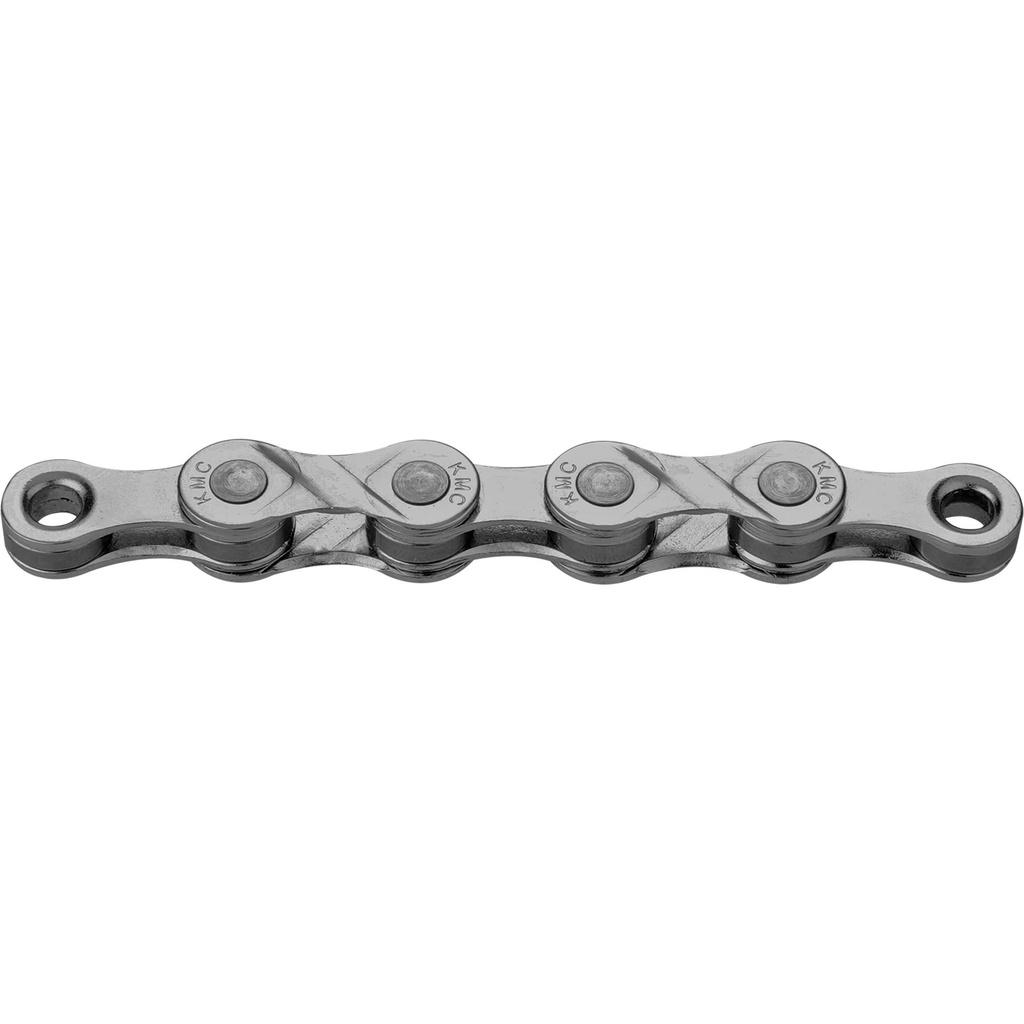 KMC E8 Turbo EPT Anti-Rust 8 Speed E-Bike Chain Dark Silver 122 Link