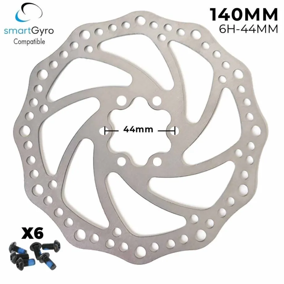 disque 6 trous 140mm wave suniik
